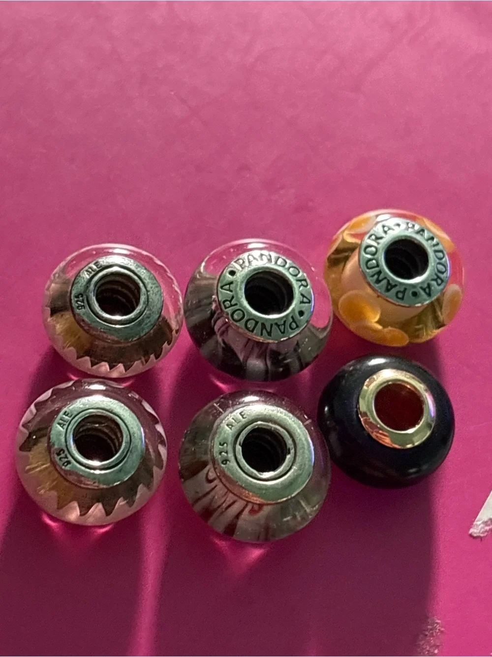 Pandora glass bead